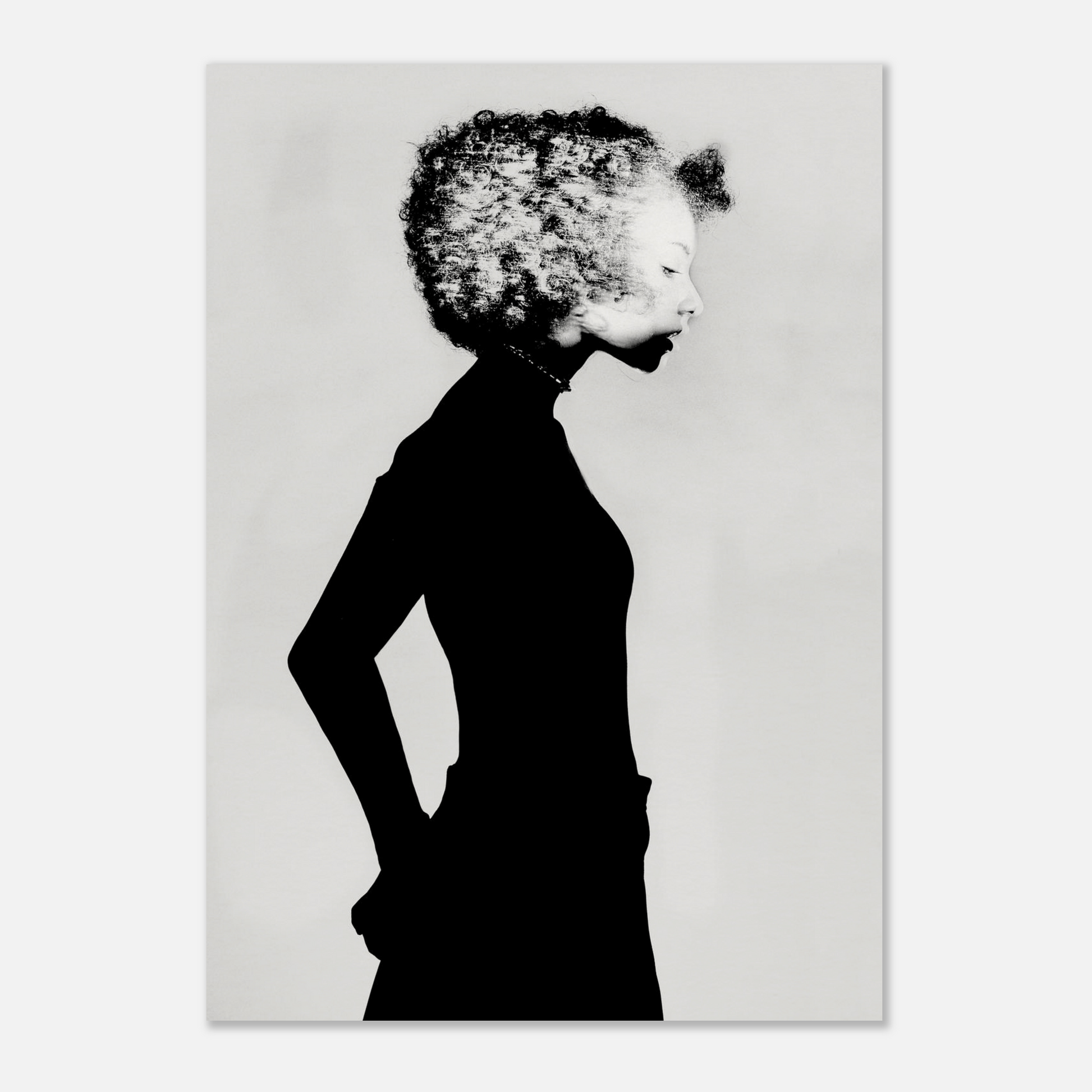 30 Japanese Hair Art Poster | [ SHIGENARI KIMURA ] | Headshot Posters
